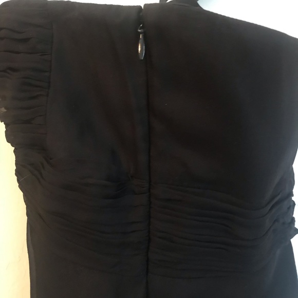 Laundry by Design black silk strapless dress - Picture 6 of 8
